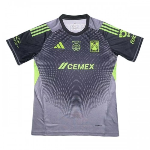 Fotballtrøye Tigres UANL Keeper 2025-26 Kortermet Svart Fotballtrøye Tigres UANL Keeper 2025-26 Kortermet Svart